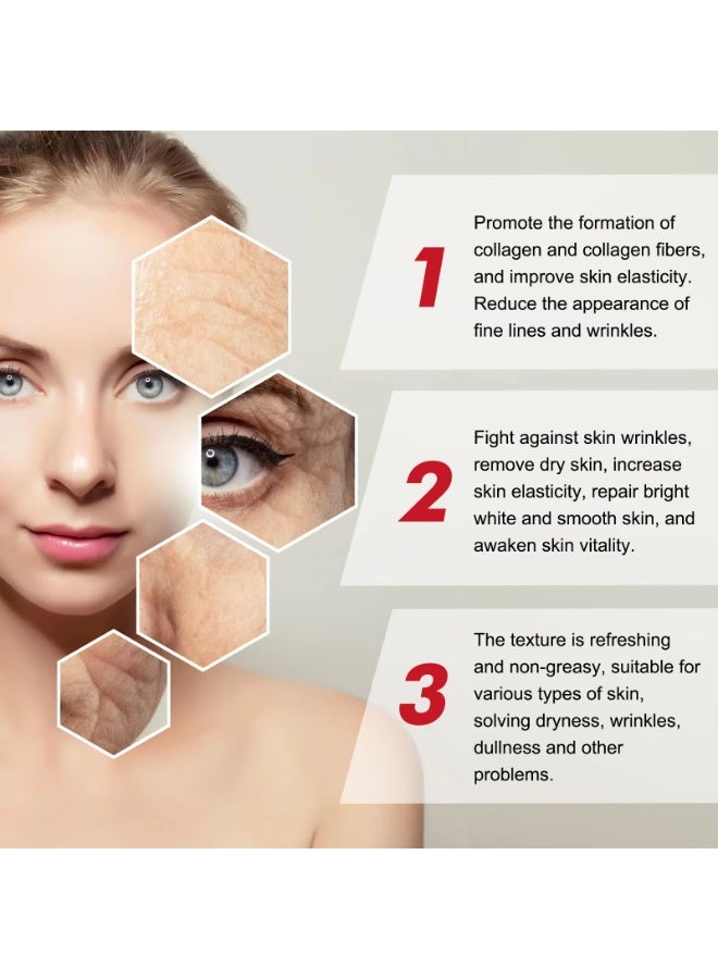 EELHOE Anti Aging Firming Face Cream 75ml, Intensive Wrinkle Repair and Skin Tightening Moisturizer, Fast Acting Hydration with Antioxidant Protection for Smooth Youthful Looking Skin - Image 3