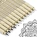 AKUBLE Drawing Pens Micro Fineliner Art Pens 12 Black Fine Line Markers Art Supplies Adults Artist Sketch Waterproof Archival Ink Watercolor Inking Fine Liner Manga Sketching Zentangle Stuff Micron Pen Set - Image 2