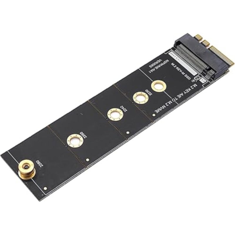 لاسلكي لـ M.2 A/E لفتحة المفاتيح إلى M.2 لـ M لمفتاح WiFi ومحول متوافق مع بلوتوث لـ NVMe PCI لبطاقة Express M.2 Nvme Ssd M2 Key A-E إلى M2 NVME محول بطاقة المحول - Image 1