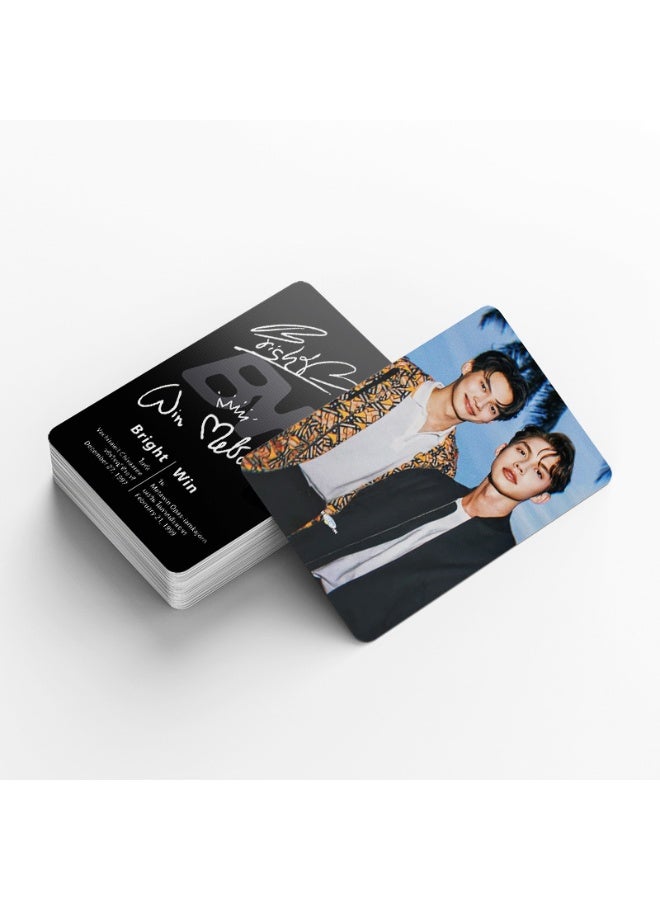 92pcs Taixing Peripheral Color Printing Greeting Card Brightwin Photo Card Double-sided Lomo Card Small Fresh Collection Card - Image 5