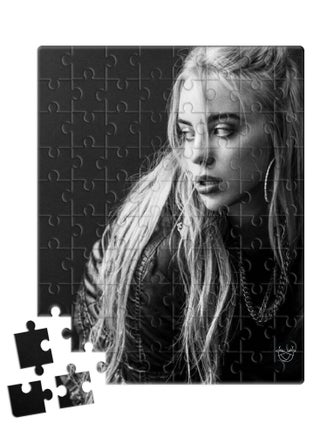 Puzzle printed with Billie Eilish design - pzsku/ZEA041C3C7F98F73FEB61Z/45/_/1703268515/e7c44bf6-cd43-4124-aa3b-ee9a439901f4
