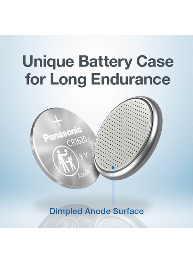 Panasonic 1-Piece Panasonic CR1620 Lithium 3V Indonesia Battery - Image 2
