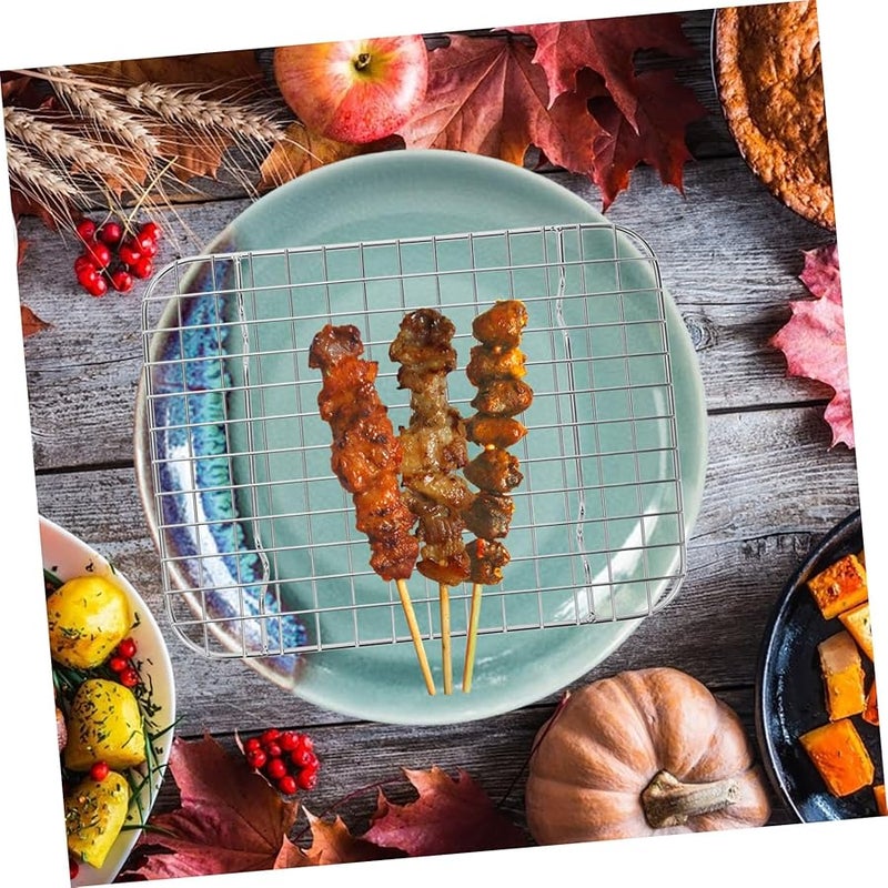 Stainless Steel Baking Cooling Rack For Oven BBQ Grilling Cakes Cookies - Image 4