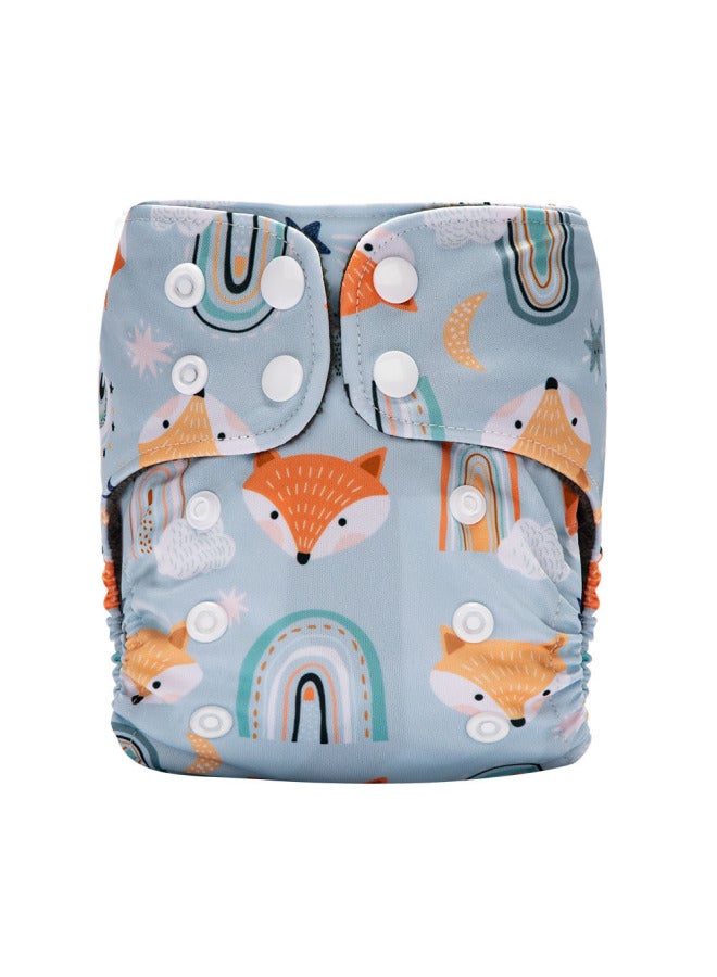 Newborn Baby Diaper Pants Polar Fleece Urine Ring Breathable Washable Baby Training Pants Waterproof Leak-proof Pants