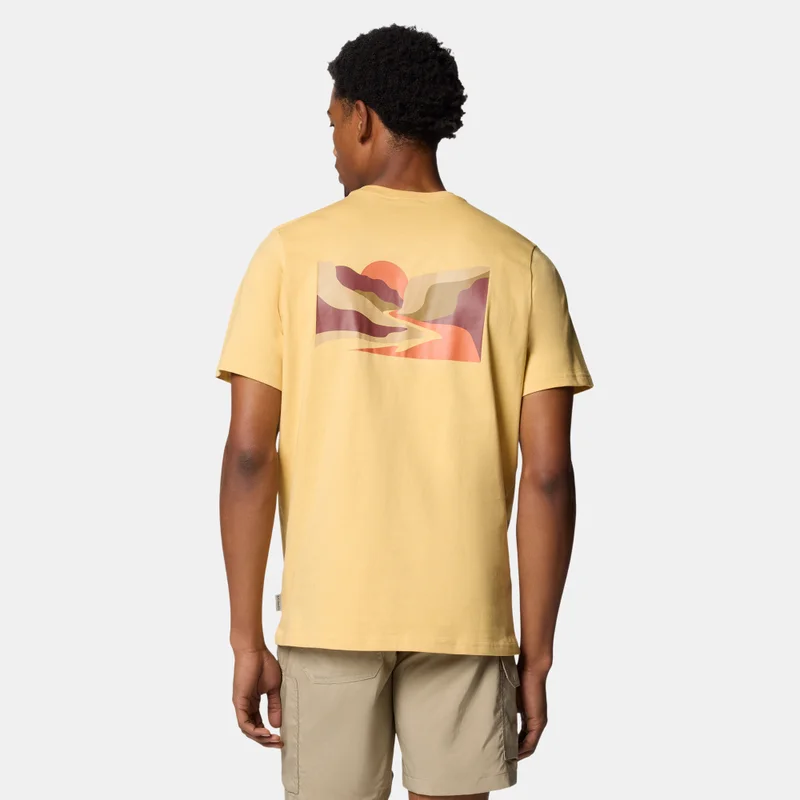 Columbia Yellow Men's Explorers Canyon T-Shirt for Men | Best Price UAE