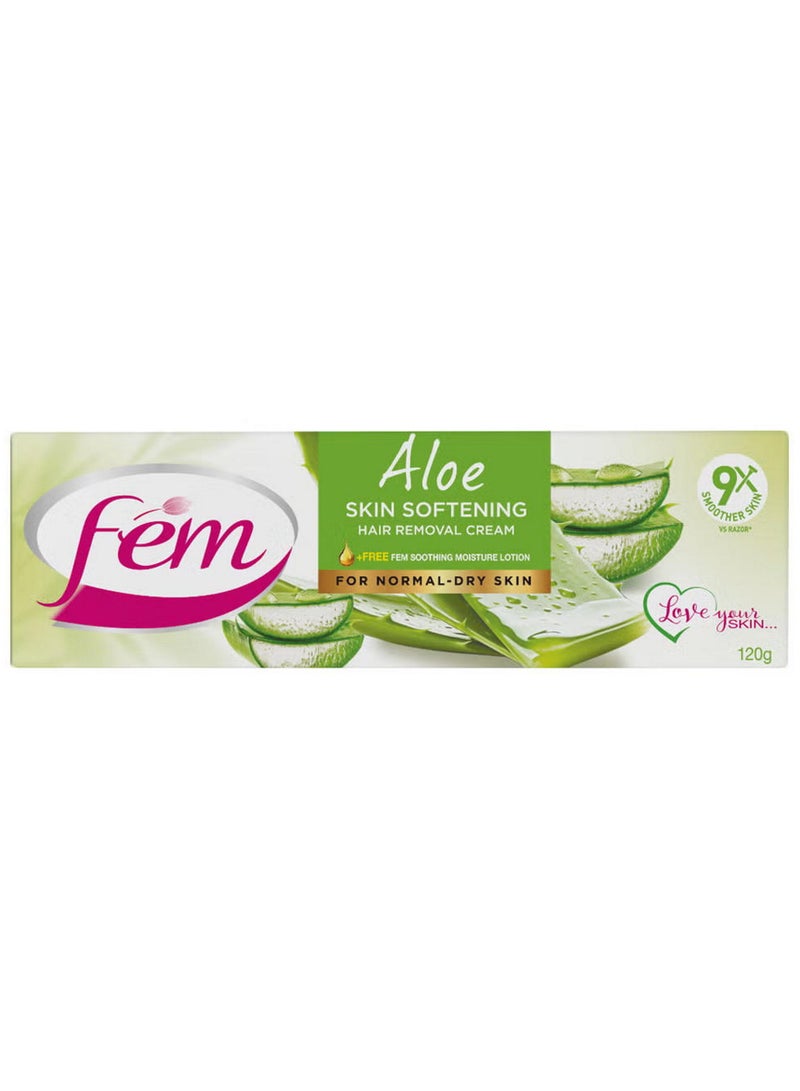 fem Hair Removal Cream With Aloe Vera For Deep Moisturizing 120 Gm - Image 1