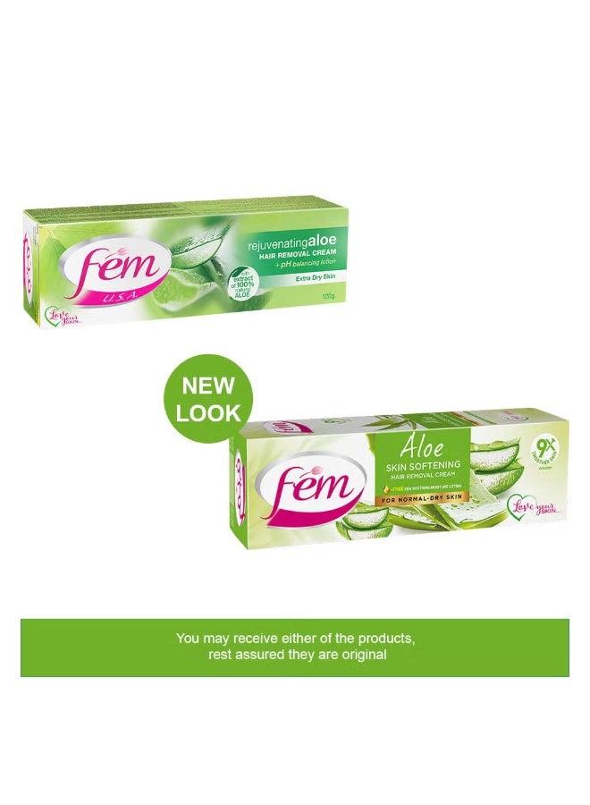 fem Hair Removal Cream With Aloe Vera For Deep Moisturizing 120 Gm - Image 4