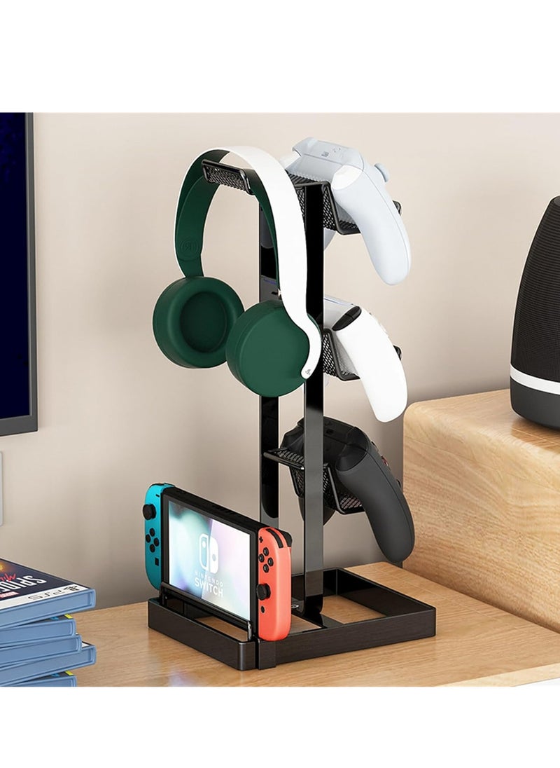 Cool Baby COOLBABY Elevated Version Metal Gamepad Holder Stand Compatible Headphones with PS5/PS4/Xbox ONE/S/X Series Game Console Controller Gaming Handle Bracket  - Image 5
