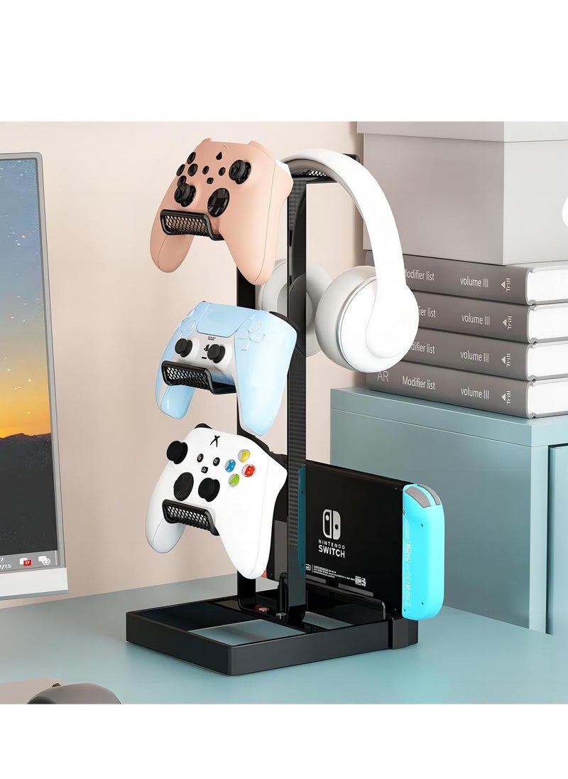 Cool Baby COOLBABY Elevated Version Metal Gamepad Holder Stand Compatible Headphones with PS5/PS4/Xbox ONE/S/X Series Game Console Controller Gaming Handle Bracket  - Image 2