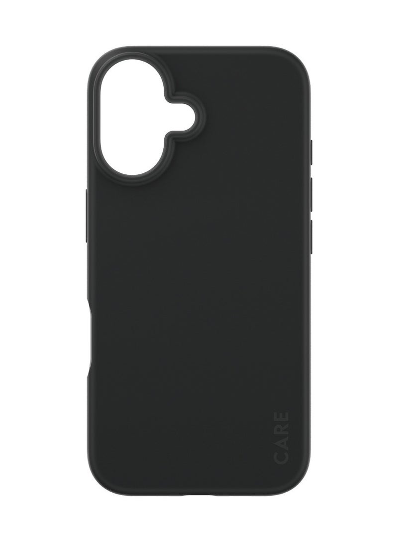 PanzerGlass CARE by PanzerGlass® Fashion 3-in-1 Bundle iPhone 16, Fashionable case black, an Ultra-Wide Fit Screen Protector, and HoopsTM Camera Lens Protector - with mounting aid for easy installation - Image 5