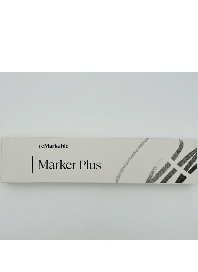 reMarkable Marker Plus with Built-in Eraser for reMarkable Paper Pro - Warm Black