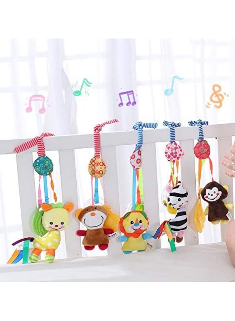 Crib Hanging Musical Lion Toy,Newborn Sleep Toy,Infants Тоуs Mobile Stroller Baby Тоу Bed Wind Chimes Rattles Clip Baby Carriage Crib Stroller Hanging Baby Тоуs 0-12 Months Gift  - Image 5
