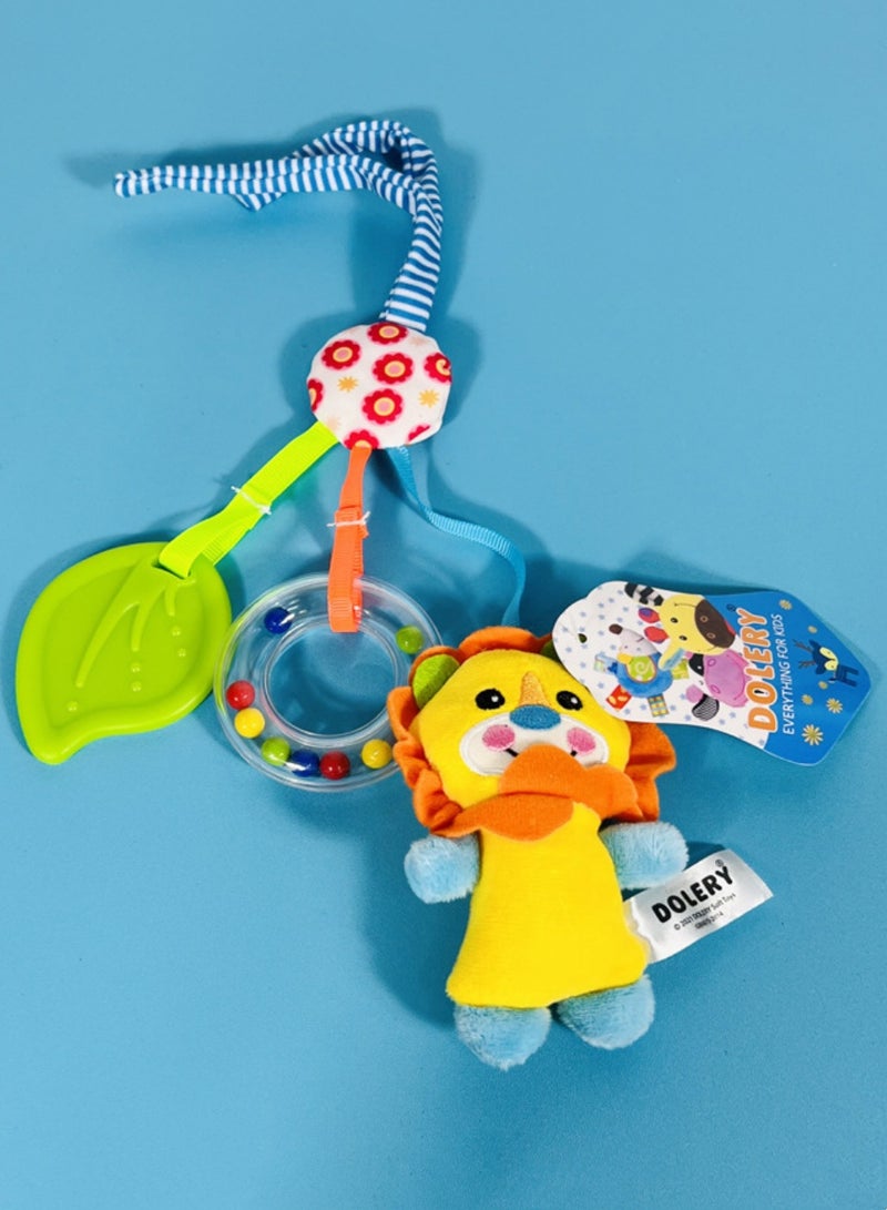 Crib Hanging Musical Lion Toy,Newborn Sleep Toy,Infants Тоуs Mobile Stroller Baby Тоу Bed Wind Chimes Rattles Clip Baby Carriage Crib Stroller Hanging Baby Тоуs 0-12 Months Gift  - Image 3