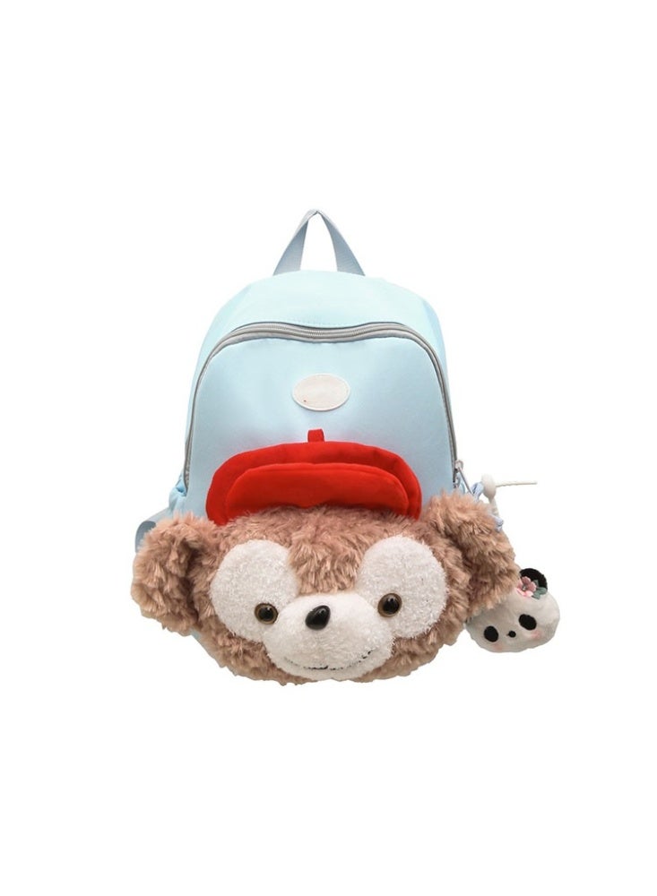 JCB CHIC حقيبة ظهر كبيرة السعة برسوم كرتونية لطيفة، حقيبة مدرسية بحزام قابل للتعديل، حقيبة مدرسية متينة، حقيبة سفر للطلاب - Image 3