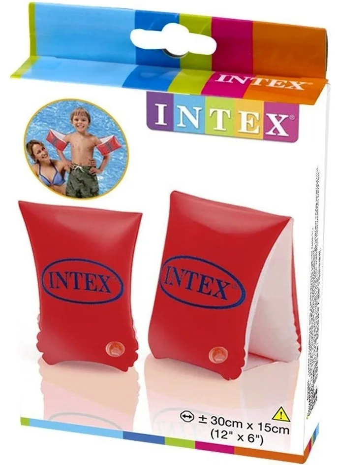 INTEX Red Cuff 30x15cm (Pair)