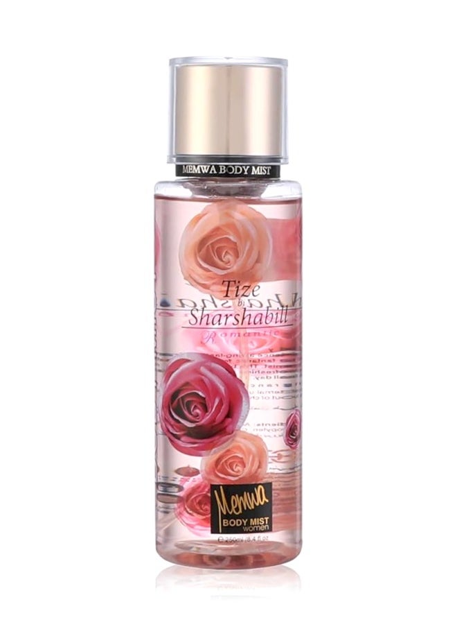 Memwa - Memwa Tees Charshabel Romantic Body Mist for Women 250ml - Image 1