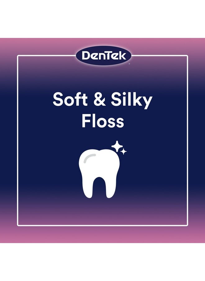 Dentek - DenTek Comfort Clean Sensitive Gums Floss Picks, Soft & Silky Ribbon, 150 Count, 3 Pack - Image 1