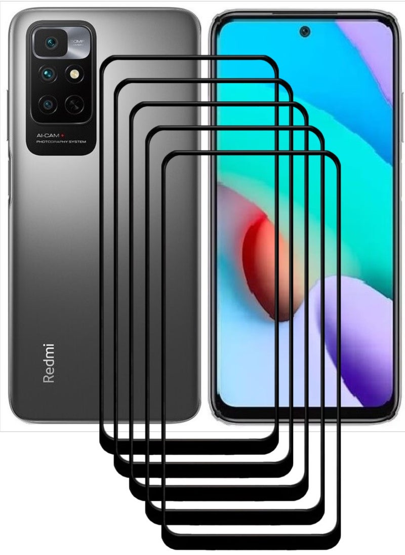 ACLIX 5 Pieces Antistatic ESD Dustproof Premium Quality High Definition Tempered Glass Screen Protector Designed For Xiaomi Redmi Note 11 4G - Image 1