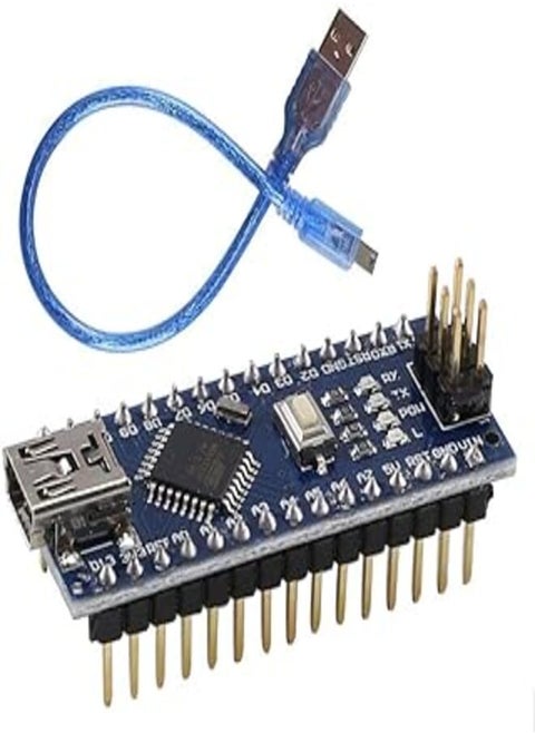 Mini USB Arduino Nano V3.0 ATmega328P 5V 16M Controller Compatible Board for Module PCB Development with Cable