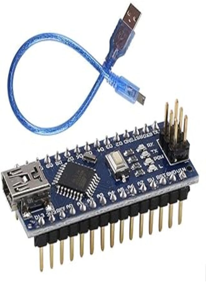 Generic - Mini USB Arduino Nano V3.0 ATmega328P 5V 16M Controller Compatible Board for Module PCB Development with Cable - Image 1
