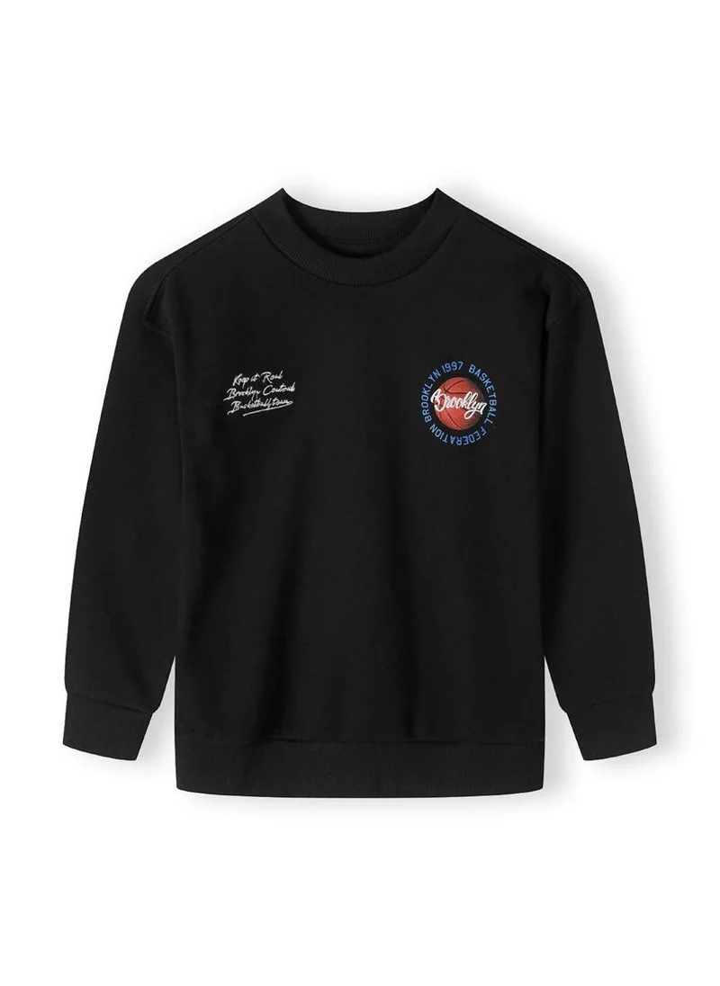 MINOTI Kids Boys  Oversized Graphic Crew Neck Sweatshirt