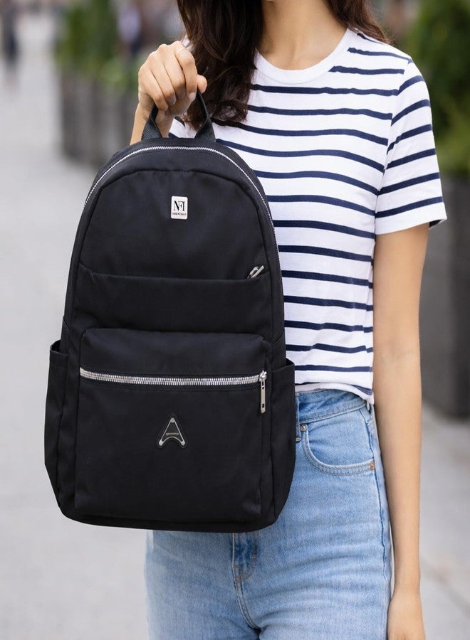NFI essentials Girls Mini Backpack, Lightweight Travel Small Polyster College Bag with Multiple Pockets, Casual, Work, Office, Picnic Backpack for Women & Ladies - Image 2