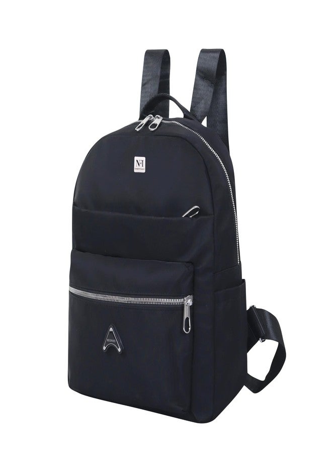 NFI essentials Girls Mini Backpack, Lightweight Travel Small Polyster College Bag with Multiple Pockets, Casual, Work, Office, Picnic Backpack for Women & Ladies - Image 1