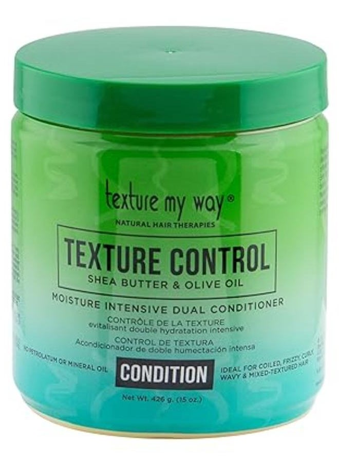 Texture My Way - Natural Hair Therapies Texture Control Moisture Intensive Dual Hair Conditioner 426g - Image 1