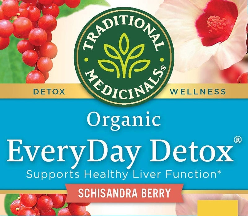 Traditional Medicinals Organic EveryDay Detox Tea with Schisandra Berry - 16 Wrapped Tea Bags for Healthy Liver Function - Image 5