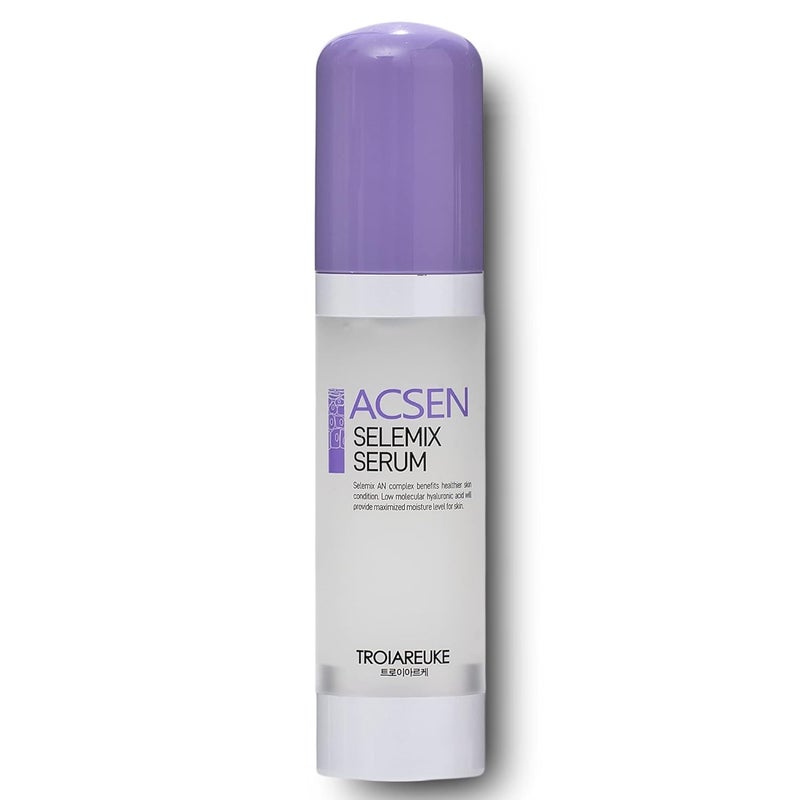 ACSEN Selemix Serum Soothing and Pore Tightening Serum For Oily Combination Acne Prone and Breakout Prone Skin  Betaine Salicylic Acid Fermented Soy and Magnolia Bark Korean Skin Care