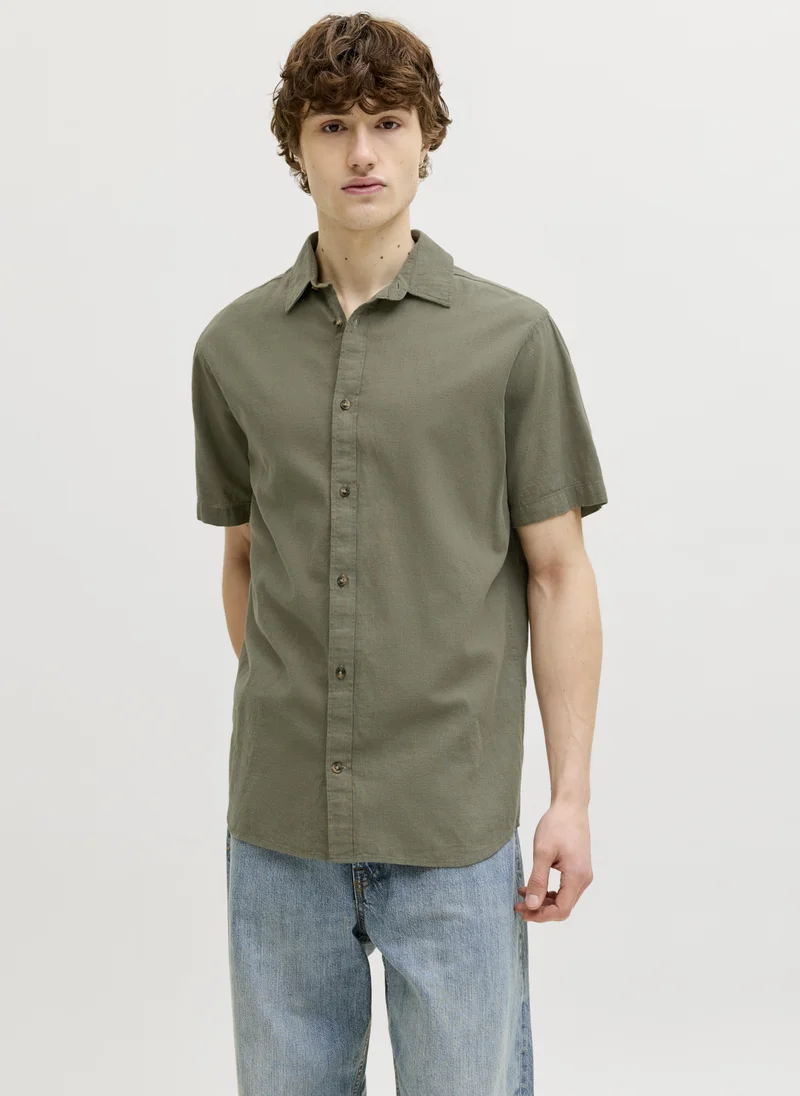جاك اند جونز Casual Short Sleeve Shirt