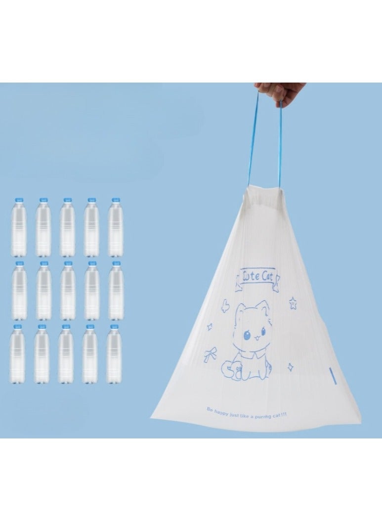 EBMINI Cartoon Printed Garbage Bag Disposable Non Tear Hand-held Thick Garbage Bag  - Image 3