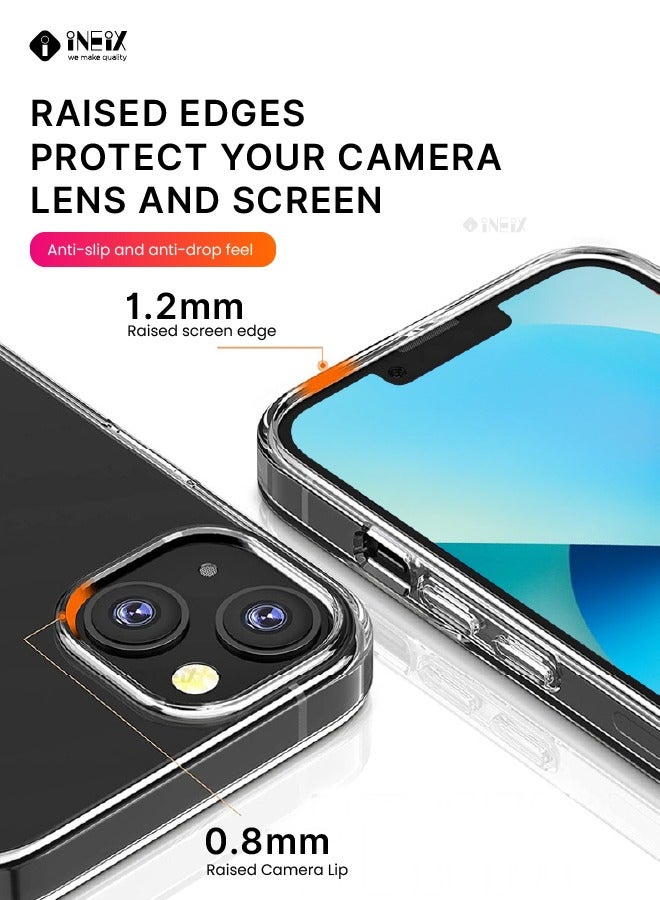 إينيكس جراب حماية طري من السيليكون شفاف لهاتف ايفون 13 ميني - شفاف - Image 5