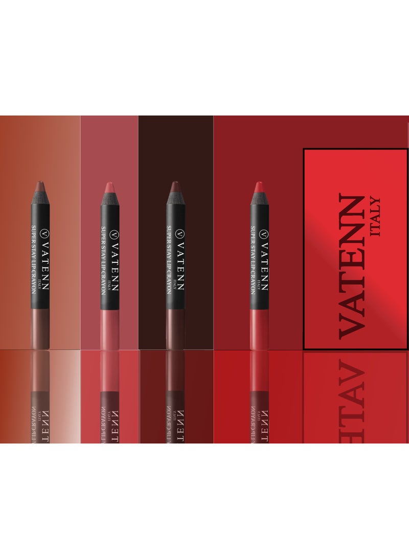 فاتن إيطاليا Super Stay Lip Crayon 443 - Image 2