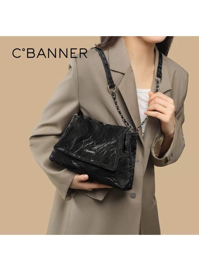 C.banner Women's Leather Shoulder Bag Exquisite Tote Fashion Luxury Birthday New Year Gift For Girls Girlfriend - Image 2