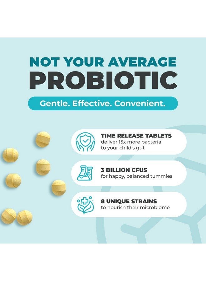 Balance ONE Balance ONE Time-Release Kids Probiotic - 15x Better Survivability Than Capsules or Gummies - 2 Month Supply - 3 Billion CFU Children’s Gut Health & Digestive Support - Sugar Free & Easy to Swallow - Image 2