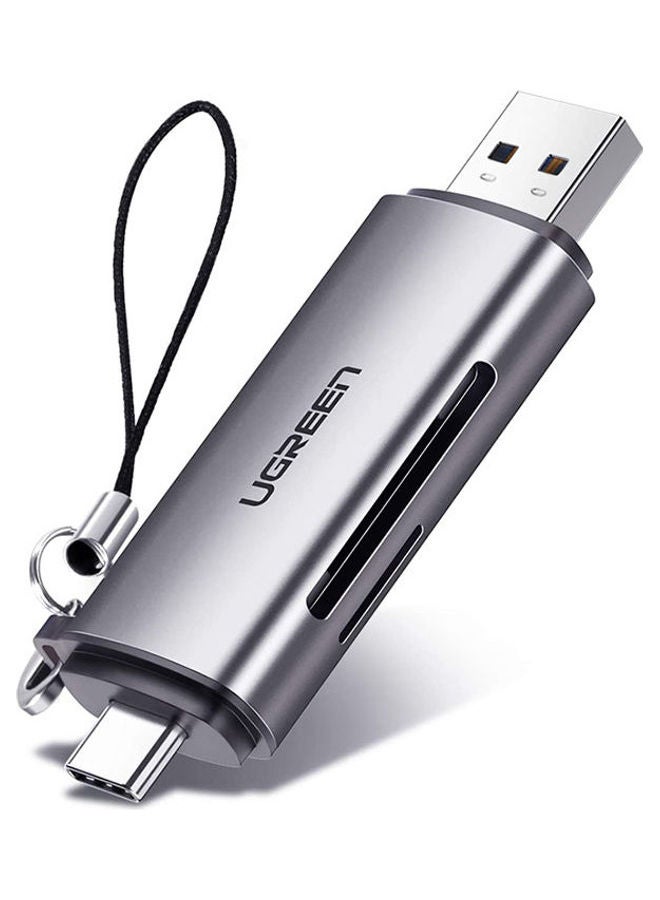 يو جرين قارئ بطاقة اس دي + يو اس بي نوع سي مع طاقة يو اس بي - Image 1