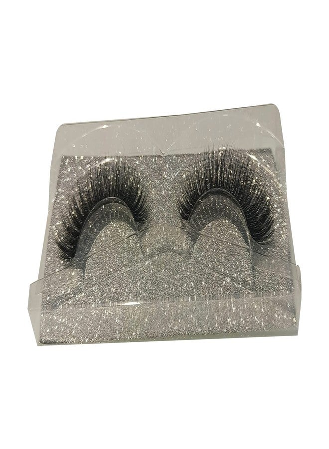 La Belleza False Eyelashes 3D Studio Effect Soft Natural Black Thick Long False Eyelashes Makeup Extension Cat-Eyes - Image 4