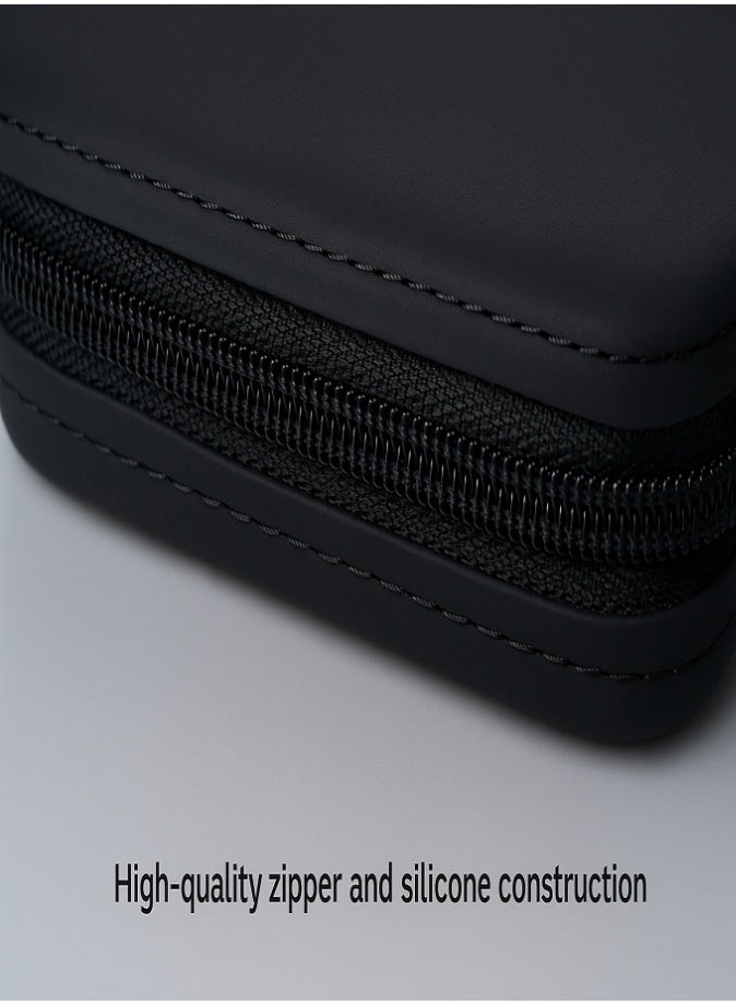 LIVVY Silicone Makeup Bag for Women & Men, Waterproof Travel Cosmetic Organizer with Zipper, Large Capacity Portable Toiletry & Brush Storage Pouch, Perfect Gift Idea for Daily Use & Travel - Image 5