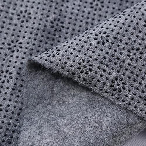 Yushen Antislip Vinyl Tufting Cloth Final Backing Fabric Non Slip Rug Pad with Plum Blossom Pattern for Carpets Rug Making Tufting Cushion Punch Needle 70 x 39 Inch - Image 1