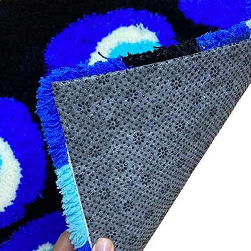 Yushen Antislip Vinyl Tufting Cloth Final Backing Fabric Non Slip Rug Pad with Plum Blossom Pattern for Carpets Rug Making Tufting Cushion Punch Needle 70 x 39 Inch - Image 3