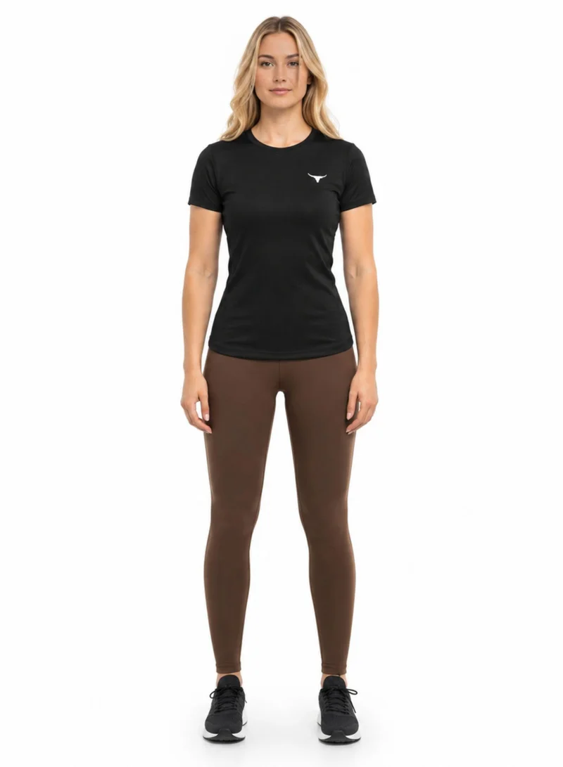 Thugfit Whirlwind Ladies T-shirt - Black
