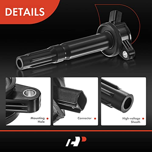 A-Premium Engine Ignition Coil Packs Compatible with Ford Fusion 2006-2012 Escape Mercury Mariner Milan Lincoln Zephyr Mazda Tribute V6 3.0L - Image 5