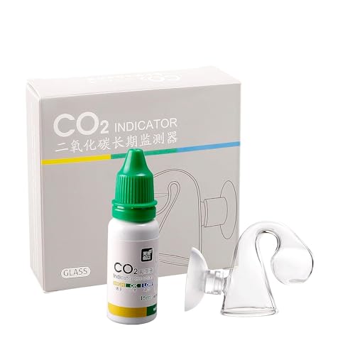 VAYINATO Aquarium 15Ml Co2 Indicator Liquid Solution and Glass Drop Checker Indicator Moniter for Aquarium Fish Tank - Image 1