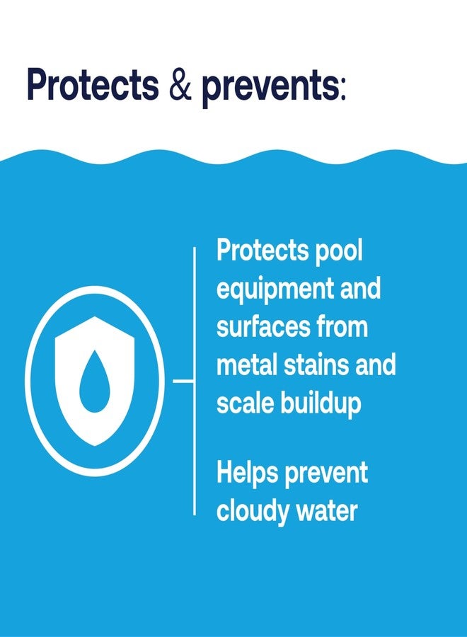HTH 67218 Swimming Pool Care Metal, Stain & Scale Control - Prevents Metal Staining and Scale Build Up, Removes Fresh Metal & Copper Stains, Compatible with All Swimming Pools, 32oz - Image 3