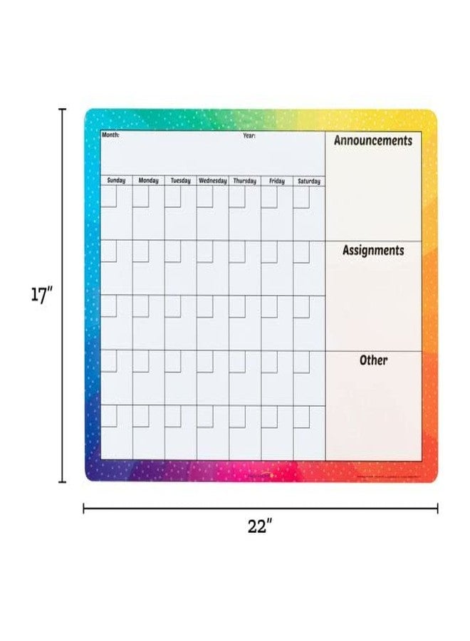 Really Good Stuff Magnetic Dry Erase Calendar - 1 Calendar - Image 3