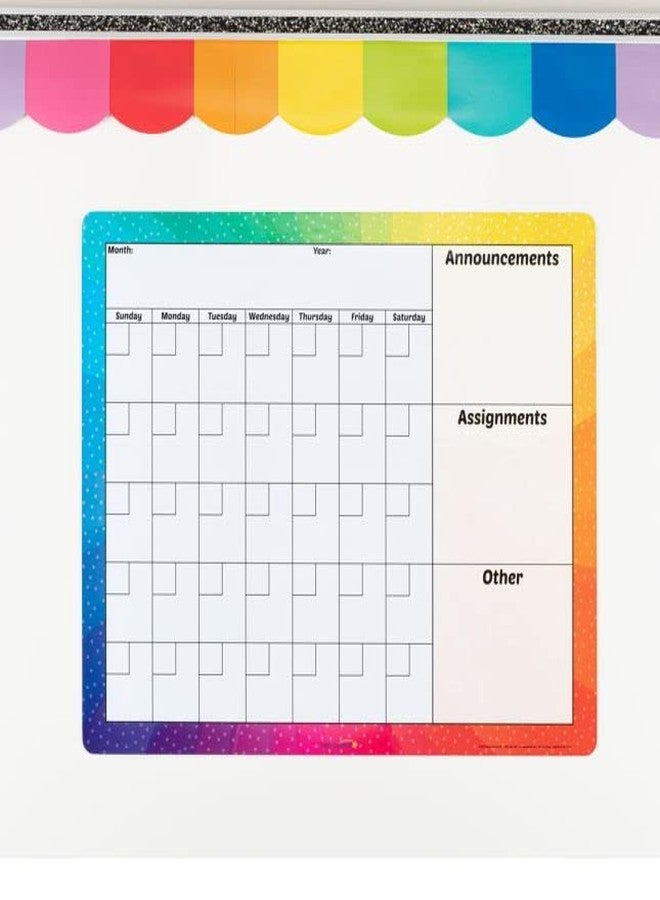 Really Good Stuff Magnetic Dry Erase Calendar - 1 Calendar - Image 4
