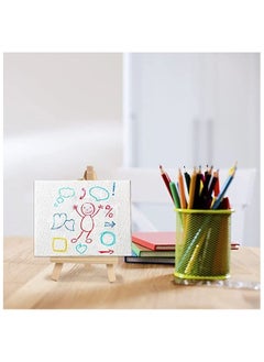 Mini Wooden Easel, Desktop Small Easel, Wooden Photo Frame Tripod, Digital Oil Painting Display Mini Easel, Advertising Display Stand, 10 Pieces
