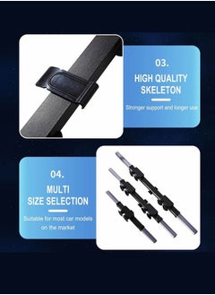 ShebSheb Car Sun Shade For Front Windshield, Large Sun Visor Protector Blocks 99% UV Rays To Keep Your Vehicle Cool Auto Sun Shade Umbrella Fits Front Window Of Various Models  - Image 5