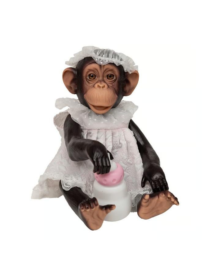 Ramez Galal Monkey Doll with Pacifier - Image 4